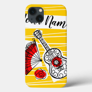 Spanish Souvenirs Name iPad case vertical