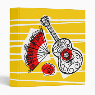 Spanish Souvenirs ring binder