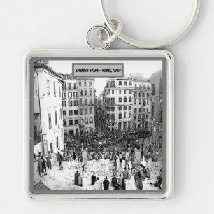 Spanish Steps Rome, Italy  Keychain
