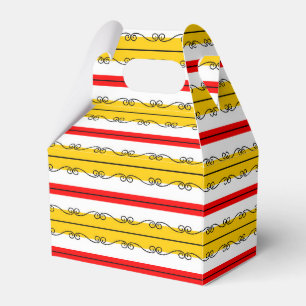 Spanish Stripe Favor Box
