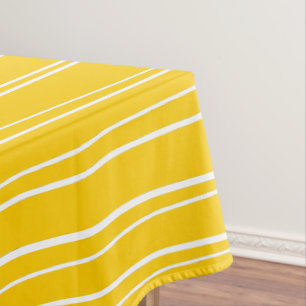 Spanish Stripe Yellow table cloth