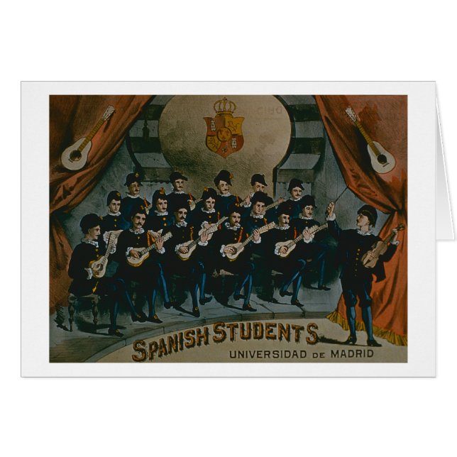 'Spanish Students, University of Madrid' (colour l (Front Horizontal)