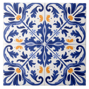 Spanish style cute pattern  tile