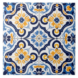 Spanish style cute pattern  tile