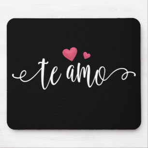 Spanish Te Amo I Love You Valentine Mousepad