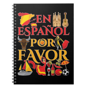 Spanish Teacher En Espanol Por Favour  Notebook