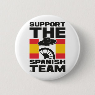 SPANISH TEAM 2 INCH ROUND BUTTON