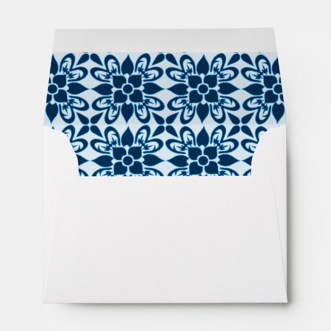Spanish Tile Macedonia Envelope (Back (Bottom))