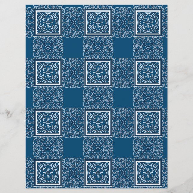 Spanish Tile Marrakech Stationery (Front)