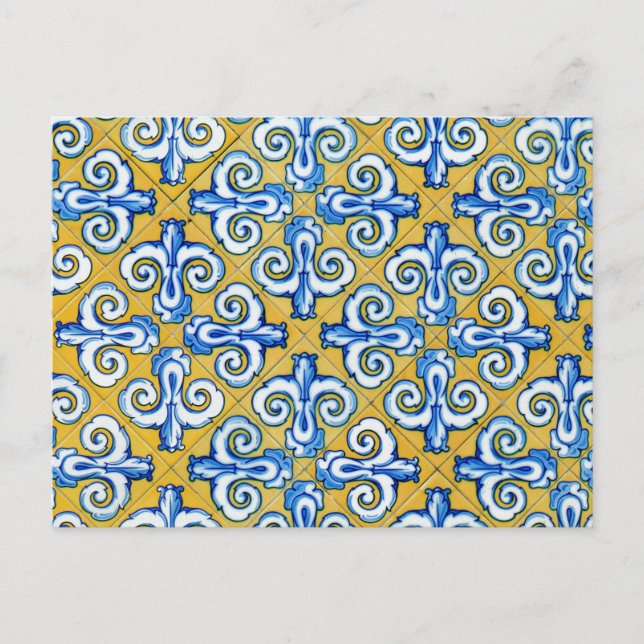 Spanish Tile Postcard (Front)