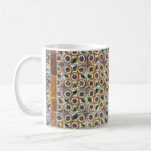 Spanish Tiles #2 #travel #pattern #wall #art  Coffee Mug
