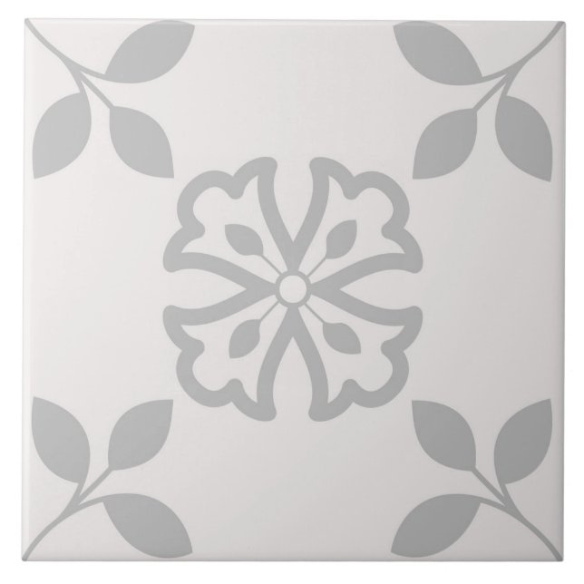 Spanish Tiles Pattern Ceramic Tile  (Front)