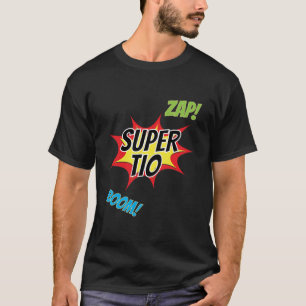 Spanish Uncle Gift Regalo Para Tio El Super Tio T-Shirt
