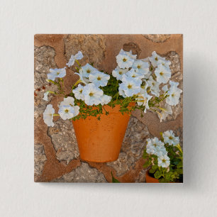 Spanish Wall 2 Inch Square Button