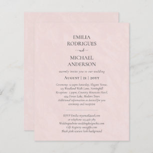 Spanish Wedding Invitation BILINGUAL Nuestra Boda