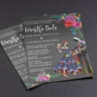 Spanish Wedding Nuestra Boda Day of Dead 