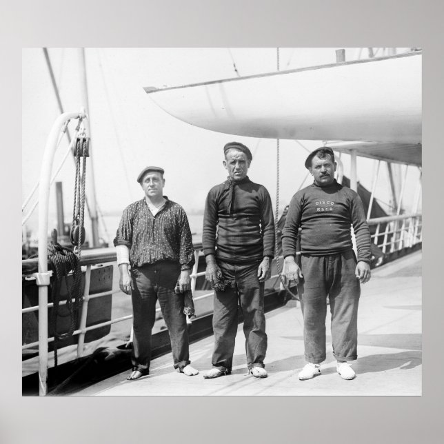 Spanish Yachtsmen Poster (Front)