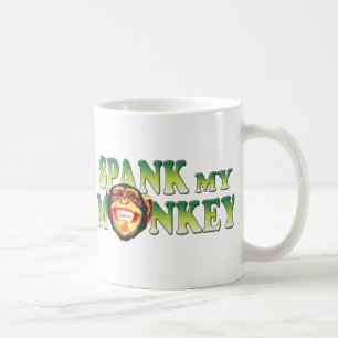 Spank My Monkey Coffee Mug
