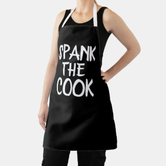 SPANK THE COOK SPANKING KITCHEN APRON