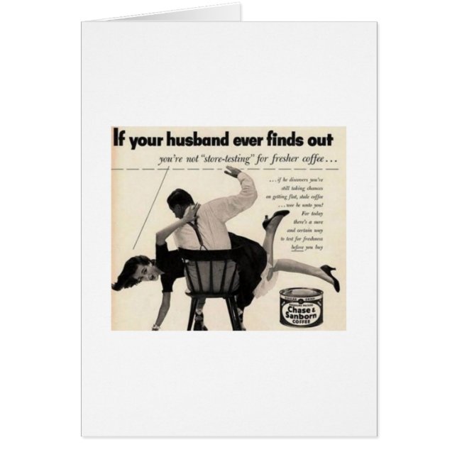 "Spanking" card (Front)