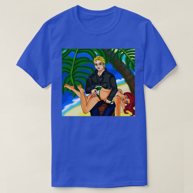 Spanking on the Beach T-Shirt (Design Front)
