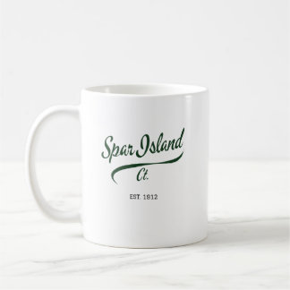 Spar Island, CT Vintage de café Mug