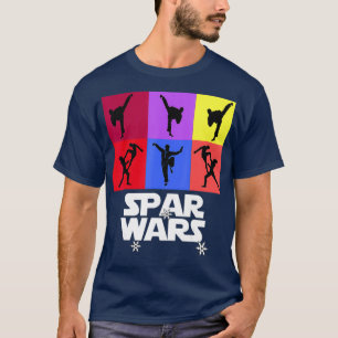 Spar Wars Kick Boxing Taekwondo MMA Karate T-Shirt