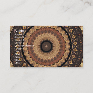 Spare Change Kaleidoscope Business Card