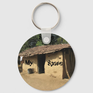Spare Key-house Keychain