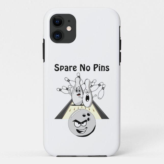Spare No Pins Case-Mate iPhone Case (Back)