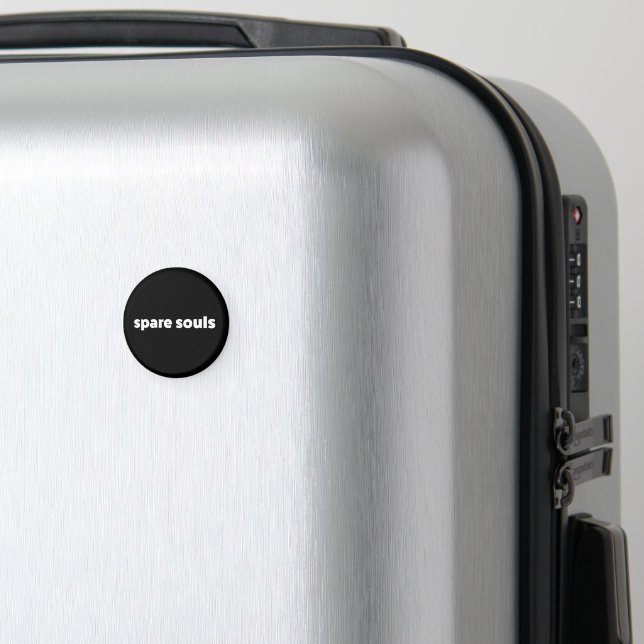 Spare Souls Circular Magnet (In Situ (Luggage))