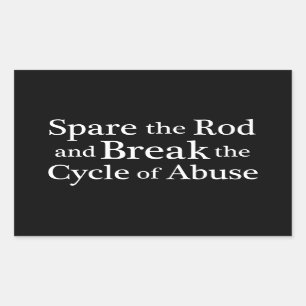 Spare the Rod Sticker