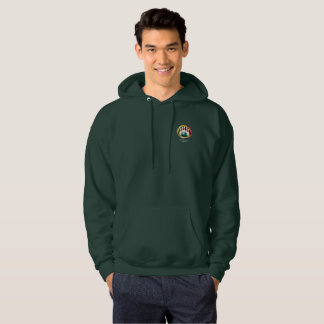 SPARETIMES Men's WHITE Letter Pullover Hoodie