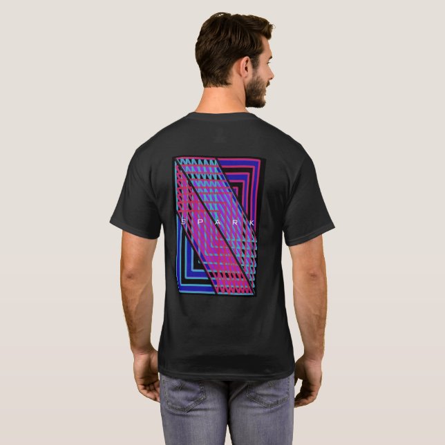 SPARK1 T-shirt homme Abstrait/NO.2 (Dos entier)