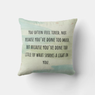 Spark a Light Within Throw Pillow