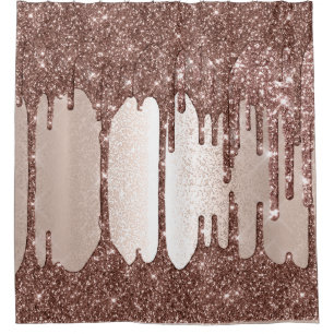 Spark Drip Glitter Effect Blush Rose Chocolates