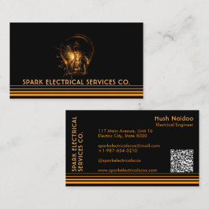 Spark Electrical, Bulb Business Card