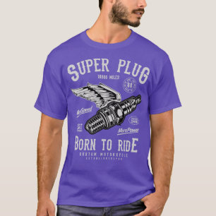 Spark Plug Motorcycle T-Shirt