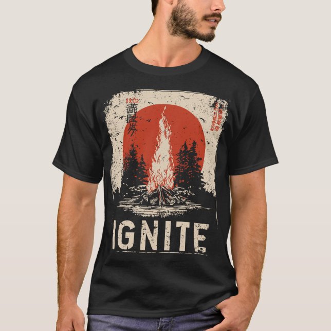 Spark Ritual: Light the Thought T-Shirt (Front)