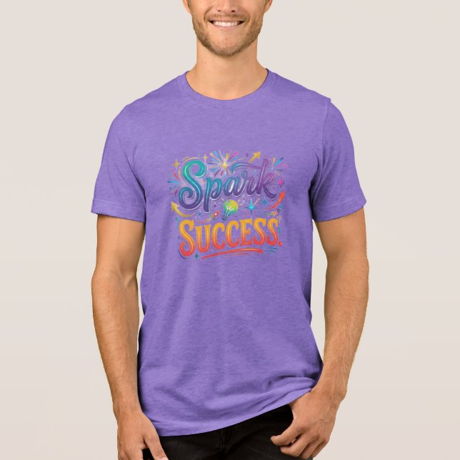 Spark Success Tri-Blend Shirt (Front)