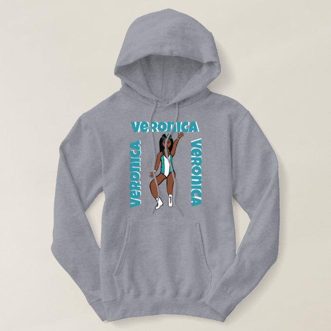 Spark U Hoodie Aqua #1 (Design Front)