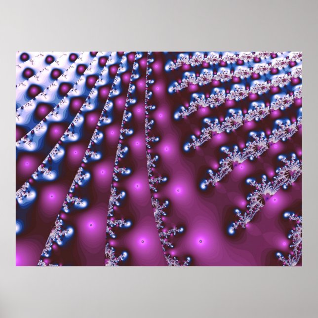 Sparkle Abstract Art Poster (Front)
