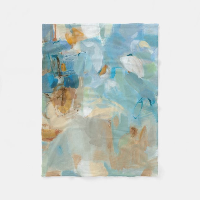 Sparkle Beach Fleece Blanket (Front)