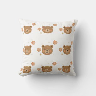 Sparkle Bear dreamscape Throw Pillow