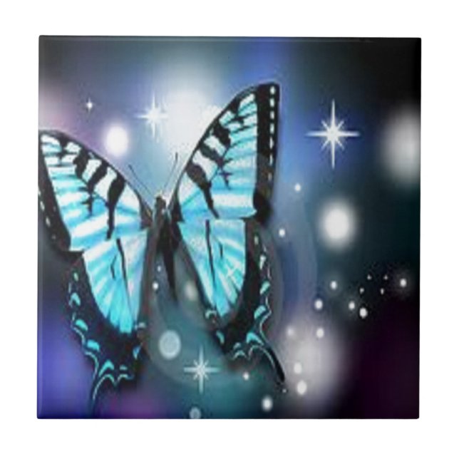 sparkle-butterfly tile (Front)
