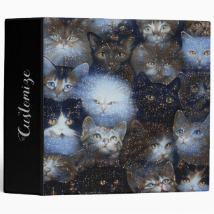 Sparkle Cats Binder