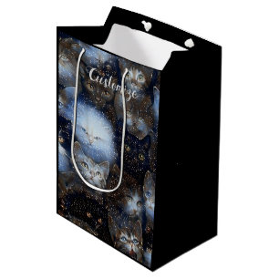 Sparkle Cats Medium Gift Bag