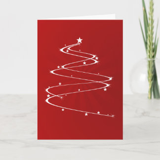 Sparkle Christmas Tree Holiday Card