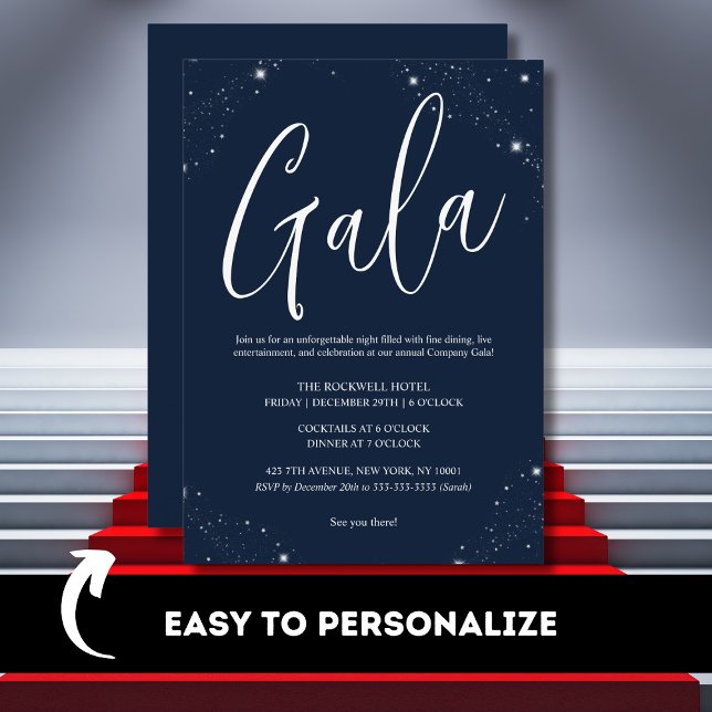 Sparkle Corporate Company Gala Invitation de l'évé (Créateur téléchargé)
