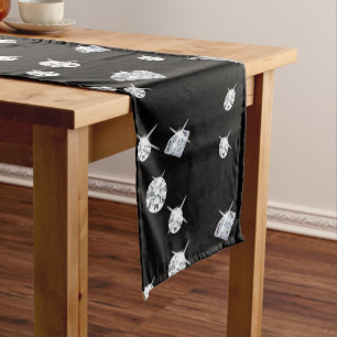 Sparkle Diamonds Short Table Runner
